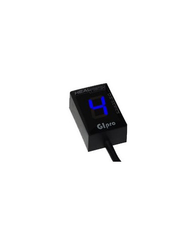 HEALTECH ukazatel zařazené rychlosti GIPRO DS-Series GPDT-K02 blue