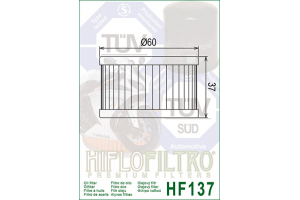 HIFLO olejový filter HF137