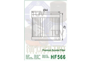 HIFLO olejový filtr HF566