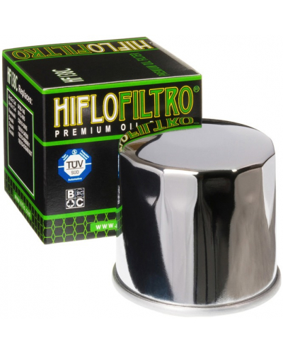 HIFLO olejový filtr HF138C chrome