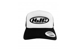 HJC šiltovka LOGO Trucker Black / White / black