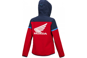 HONDA bunda RACING Softshell 22 dámská red/blue