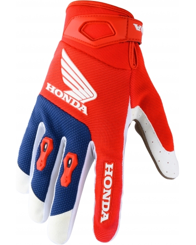 HONDA rukavice MX 20 red / blue