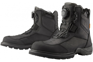 ICON topánky STORMHAWK Waterproof black