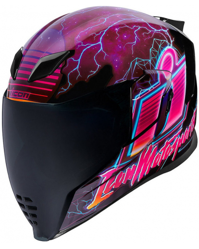 ICON přilba AIRFLITE Synthwave pink/black