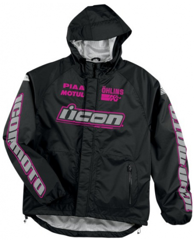 ICON bunda nepromok PDX dámská black/pink