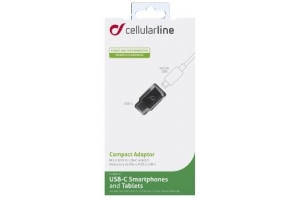 CellularLine adaptér z konktoru micro USB na USB-C