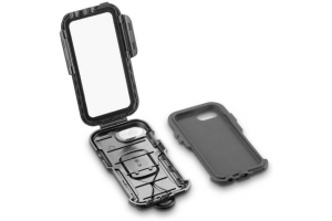 CellularLine vodeodolné púzdro INTERPHONE pre Apple iPhone 6/6S/7/8, úchyt na riadidlá, black