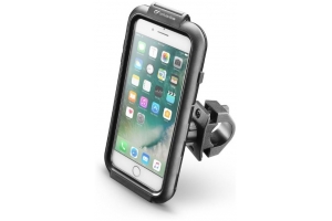 CellularLine vodeodolné púzdro INTERPHONE pre Apple iPhone 6 PLUS, 7 PLUS a 8 PLUS, úchyt na riadidlá, black