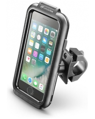 CellularLine vodeodolné puzdro INTERPHONE pre Apple iPhone SE(2020) / 6 / 6S / 7/8 black
