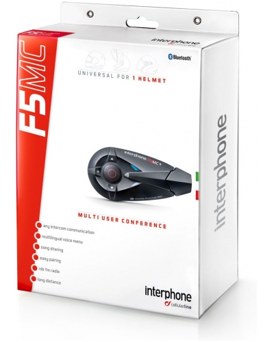 CELLULARLINE bluetooth handsfree INTERPHONE F5MC