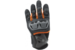IXS rukavice iXS LT MONTEVIDEO AIR S X40449 čierno-šedo-oranžová XL