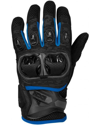 IXS rukavice iXS LT MONTEVIDEO AIR S X40449 black/grey/blue