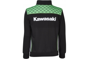 KAWASAKI mikina SPORTS Zip 20 black/green