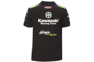 KAWASAKI polo triko RACING TEAM black/green