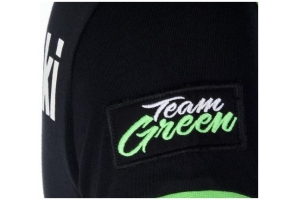 KAWASAKI tričko TEAM GREEN dámske black / white / green