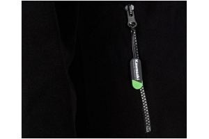 KAWASAKI mikina na zip TEAM GREEN dámská black/white/green