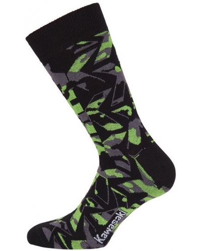 KAWASAKI ponožky CAMO black/green