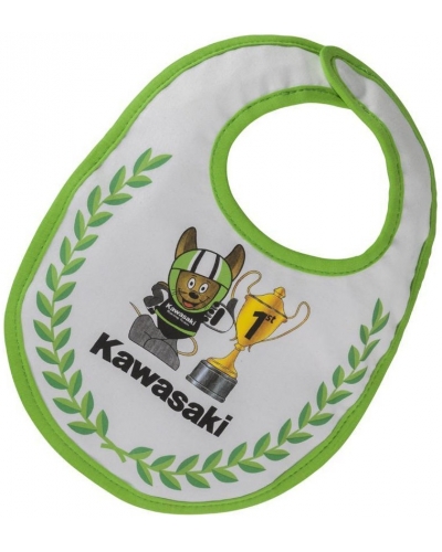 KAWASAKI podbradník BIB white/green