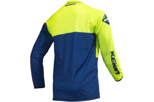KENNY dres TRACK 19 lime/navy/red