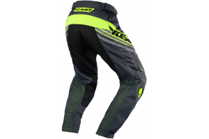 KENNY nohavice TRACK Victory 20 charcoal / neon yellow