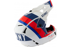 KENNY přilba PERFORMANCE 21 white/blue/red 