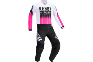 KENNY dres PERFORMANCE 21 Stripes black/pink