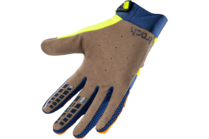 KENNY rukavice TRACK 21 orange / navy / neon yellow