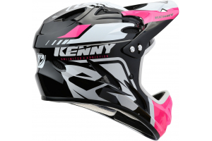KENNY cyklo prilba DOWNHILL 20 pink / black / white