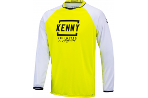KENNY cyklo dres DEFIANT 21 white/neon yellow