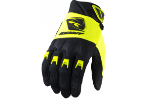 KENNY rukavice TRACK 22 detské black / neon yellow