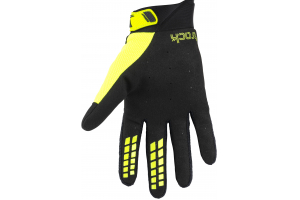 KENNY rukavice TRACK 22 dětské black/neon yellow