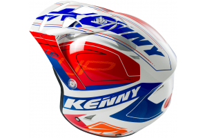 KENNY přilba TRIAL UP 16 graphic red/orange/blue