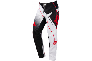 KENNY kalhoty TRACK 16 black/white/red