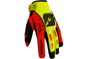 KENNY rukavice TRACK 16 neon orange / neon yellow