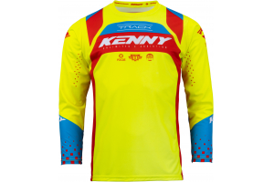 KENNY dres TRACK FOCUS 23 dětský neon yellow/red