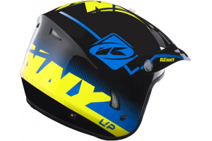 KENNY prilba TRIAL UP Graphic 18 blue / neon yellow