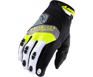 KENNY rukavice SAFETY 21 black / grey / neon yellow