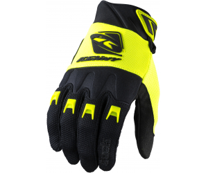 KENNY rukavice TRACK 22 detské black / neon yellow