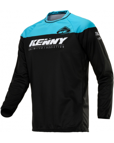 KENNY dres TRACK RAW 20 dětský black/turquoise