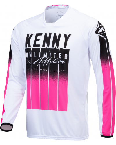 KENNY dres PERFORMANCE 21 Stripes black/pink