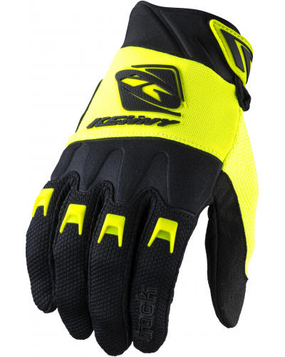 KENNY rukavice TRACK 22 black / neon yellow