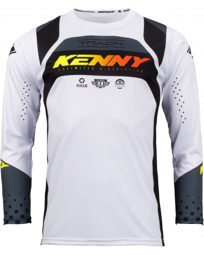 KENNY dres TRACK FOCUS 23 black/white