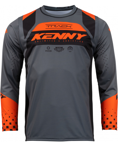 KENNY dres TRACK FOCUS 23 dětský orange/black