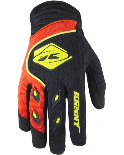 KENNY rukavice TRACK 17 black / neon orange