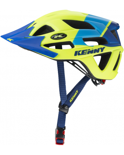KENNY cyklo prilba K2 17 neon yellow / blue