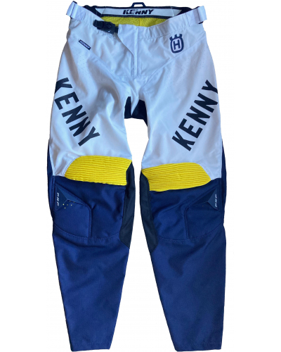 KENNY kalhoty HUSQVARNA 21 navy/white/yellow