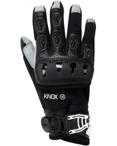 KNOX rukavice ORSA Textil black - II.JAKOST
