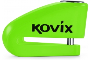 KOVIX kotúčový zámok KVZ1 fluo green