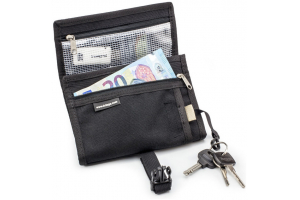 KRIEGA cestovní peněženka KSTSH black